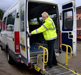 Easy access to the bus